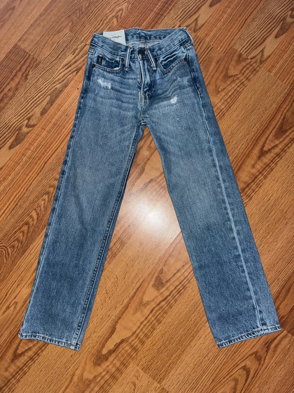 Abercrombie Kids Jeans Size 10 Slim Distressed Light Wash